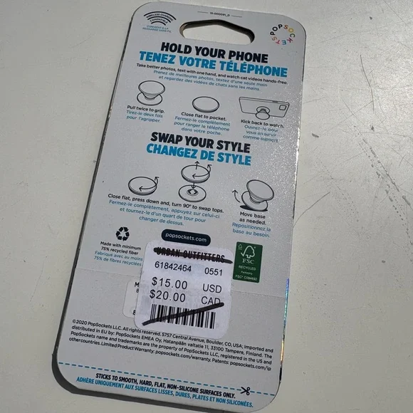 NWT Popsockets Festival Daisy PopGrip - Picture 5 of 7